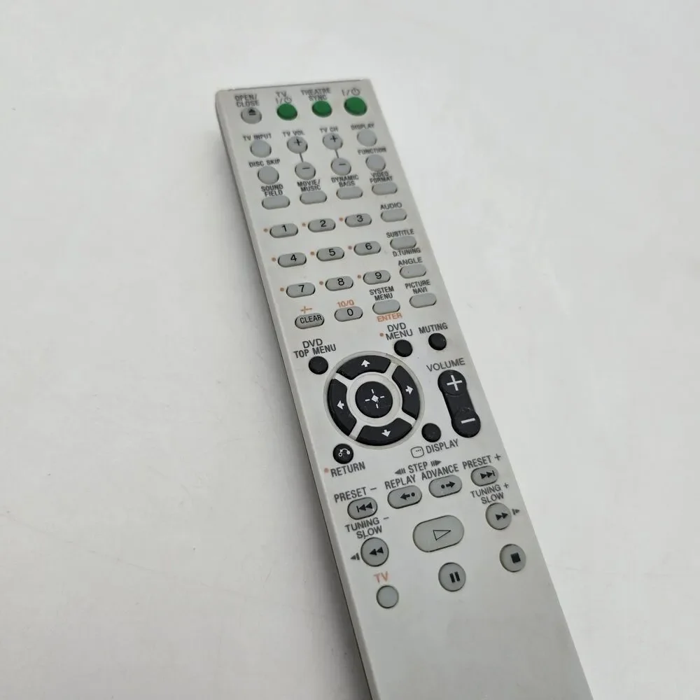 Sony RM-ADU005 Remote Control for DVD Home Theater System DAV-HDX266 HCD-HDX266
